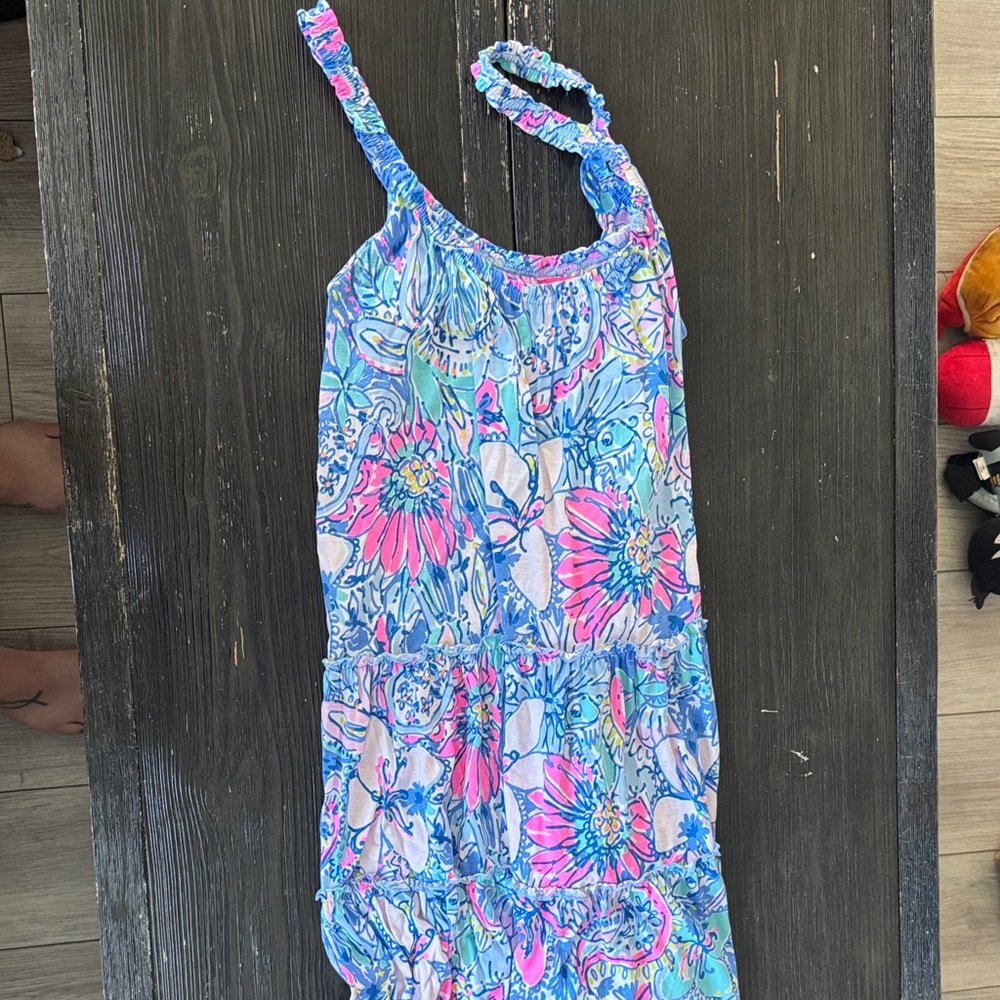 Lilly Pulitzer Pop Up Got Your Back Loro Dress